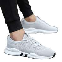 Fashion Sneakers Flat Male Footwear Breathable Mesh Sport Shoes Plus Size Running Comfortable Men Casual Shoes